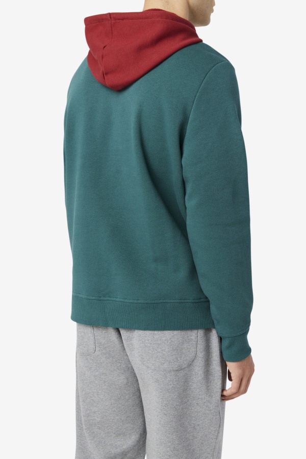 Fila Outlets Harnoop Hoodie June Bug/Rhubarb/Saffron