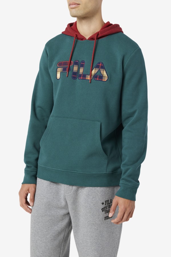 Fila Outlets Harnoop Hoodie June Bug/Rhubarb/Saffron