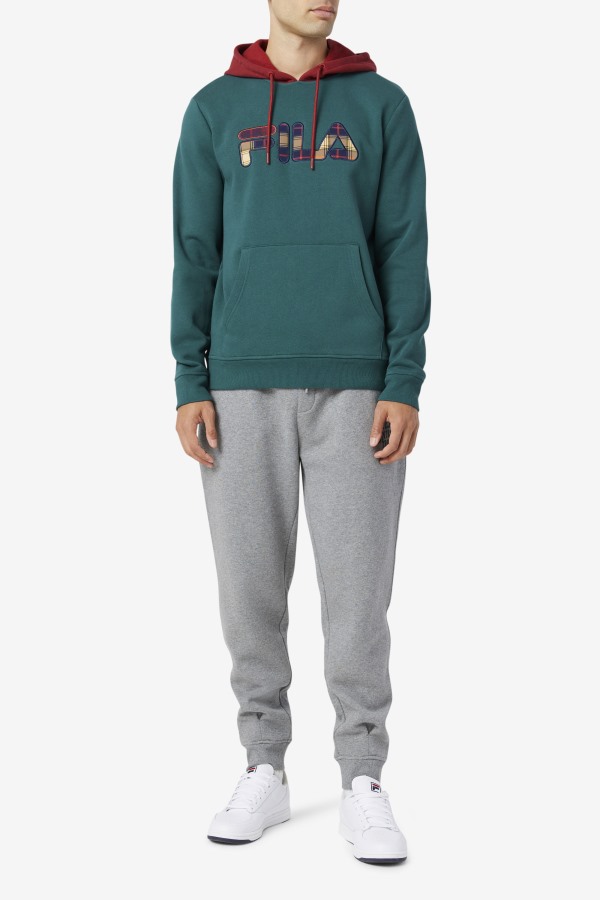 Fila Outlets Harnoop Hoodie June Bug/Rhubarb/Saffron