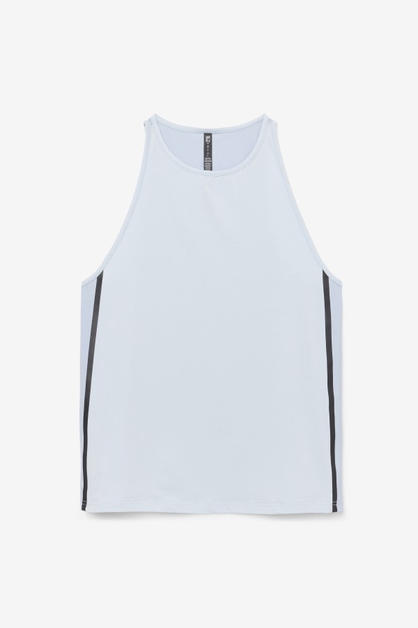 Fila Outlets Blue Fog/Black Fi-Lux Loose Tank Top