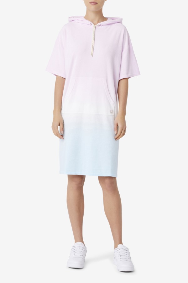 Orchid/Blue/Tender Peach Fila Outlets Cali Hooded Poncho