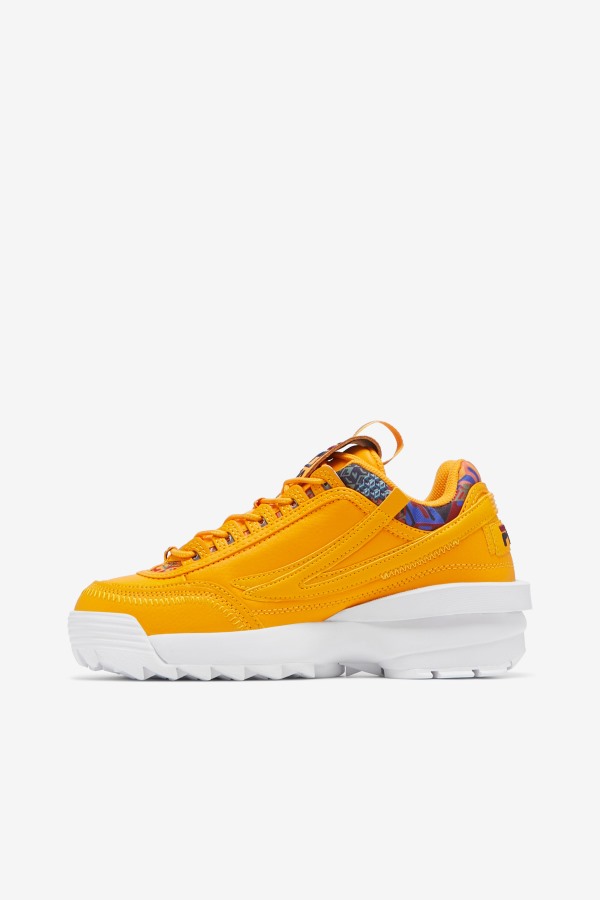 Women\'s Disruptor 2 EXP Cubic Yellow/Rhubarb/Navy Fila Outlets