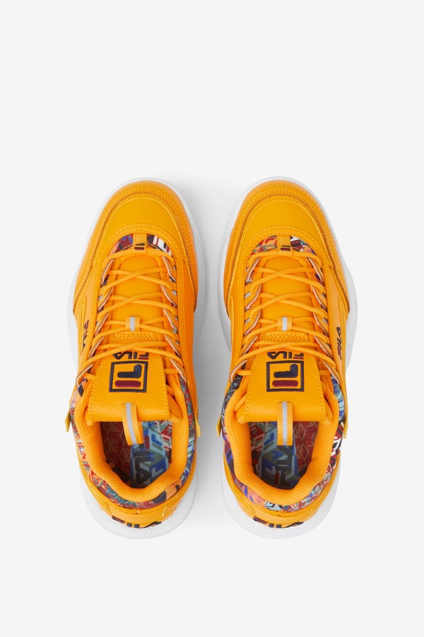 Women\'s Disruptor 2 EXP Cubic Yellow/Rhubarb/Navy Fila Outlets