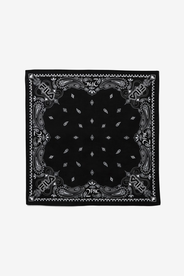 Black 2Pac Bandana Fila Outlets