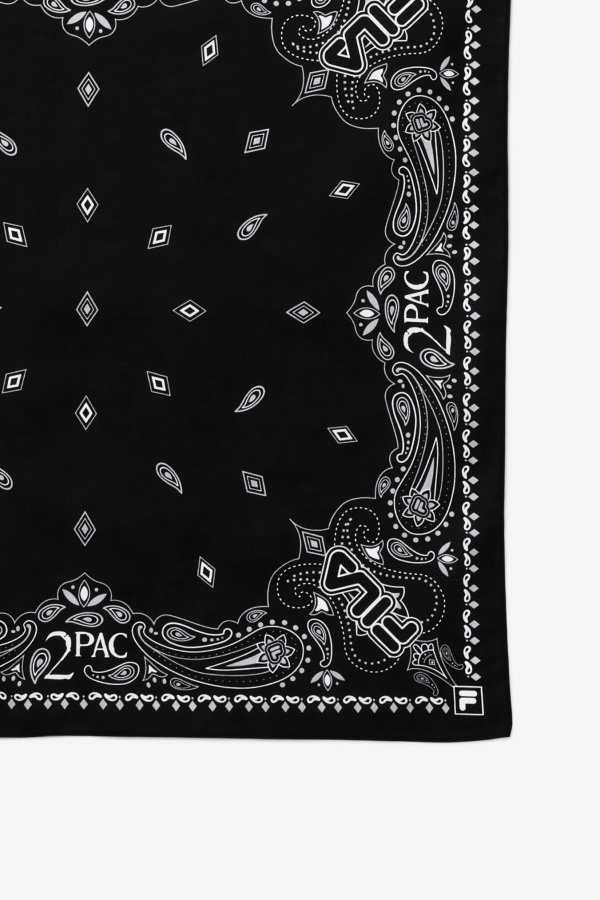 Black 2Pac Bandana Fila Outlets