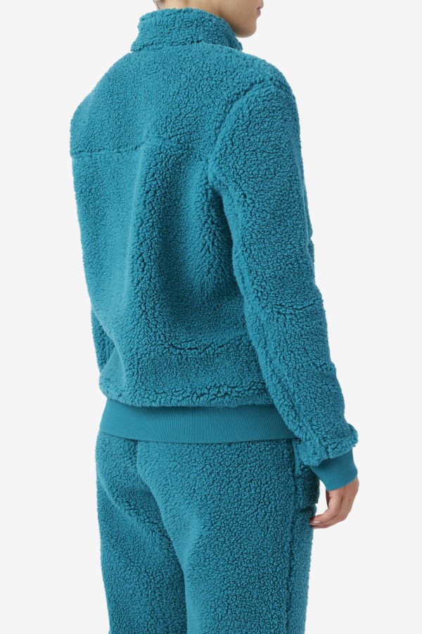 Deep Lake Fila Outlets Freyja Sherpa Jacket