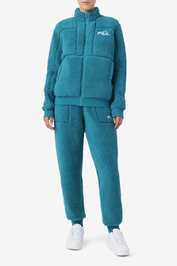 Deep Lake Fila Outlets Freyja Sherpa Jacket