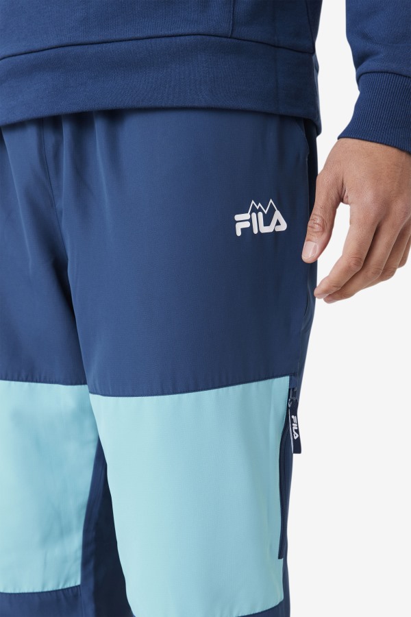 Fila Outlets Vinodi Windpant Navy/Bayou/Cherry Tomato