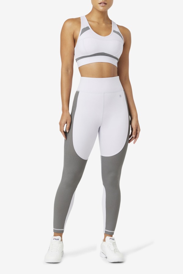Uplift Racerback Sports Bra Fila Outlets Lblu/Gargl