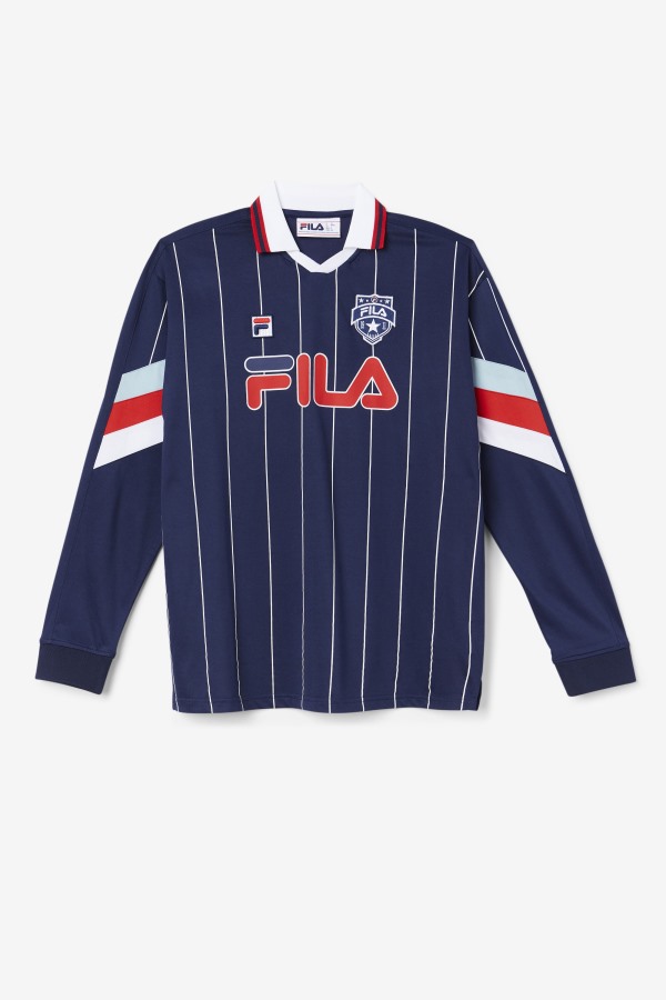 Navy/White/Red Fila Outlets Zorra Goalie Jersey