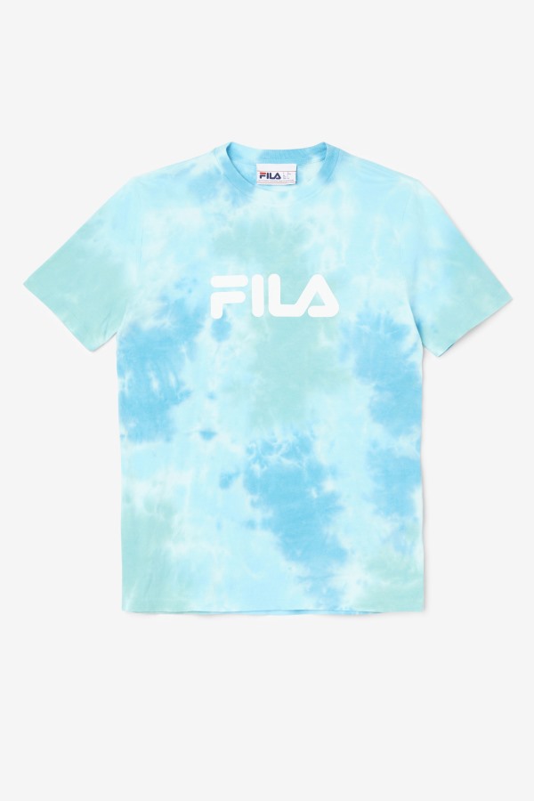 Alivia Tie Dye Tee White/Splish/All/Latigo Bay Fila Outlets