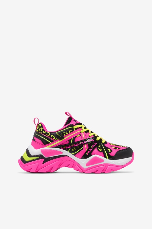Pink/Black/White Fila Outlets Women's Electrove 2