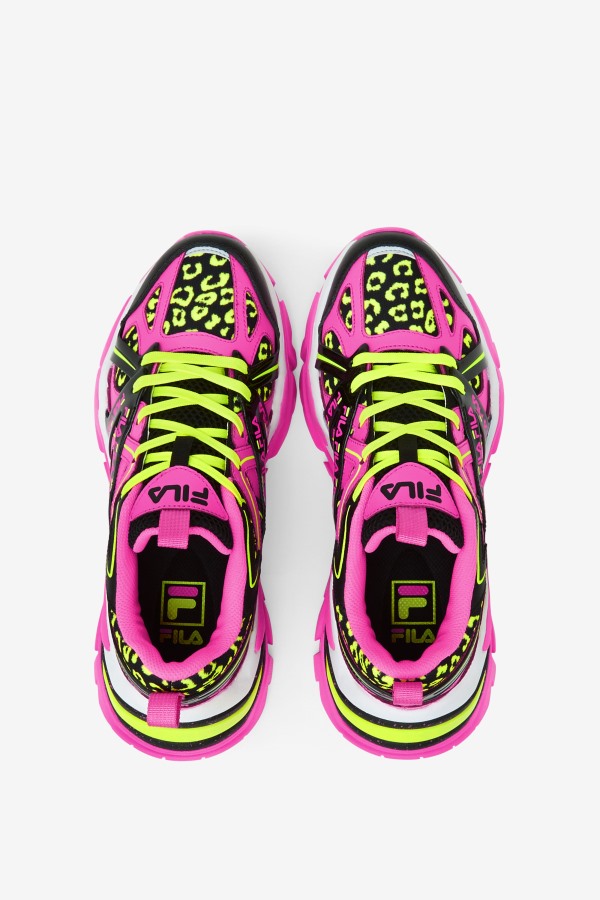 Pink/Black/White Fila Outlets Women\'s Electrove 2