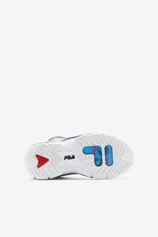 Fila Outlets White/Navy/Red Big Kids\' Grant Hill 2 25th Anniversary Edition