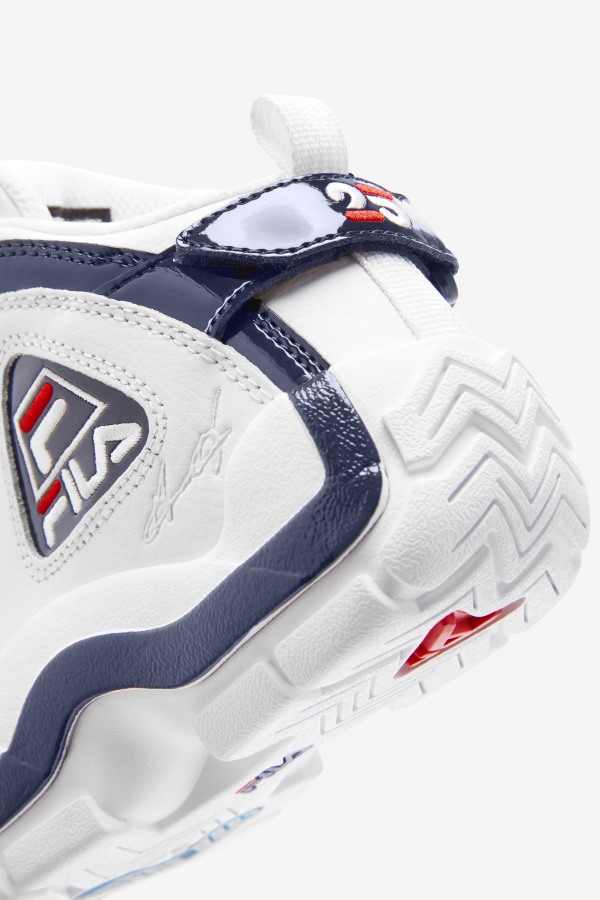 Fila Outlets White/Navy/Red Big Kids\' Grant Hill 2 25th Anniversary Edition