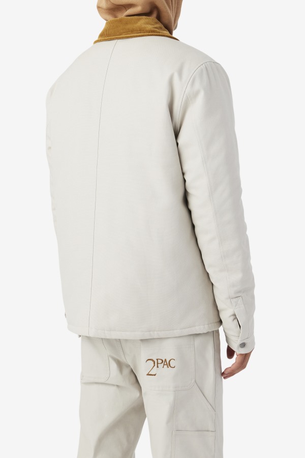 Fila Outlets 2Pac Jacket Dove/Bronze Brown