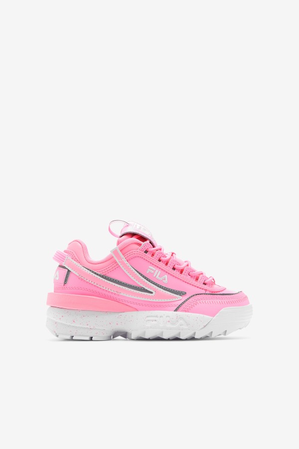 Big Kids' Disruptor 2 EXP Fila Outlets Cotton Candy/White