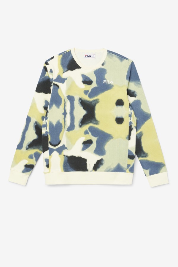 Jael Sweatshirt Fila Outlets Brushstroke Print
