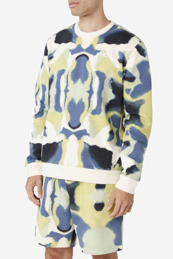 Jael Sweatshirt Fila Outlets Brushstroke Print