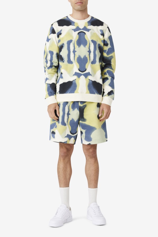 Jael Sweatshirt Fila Outlets Brushstroke Print