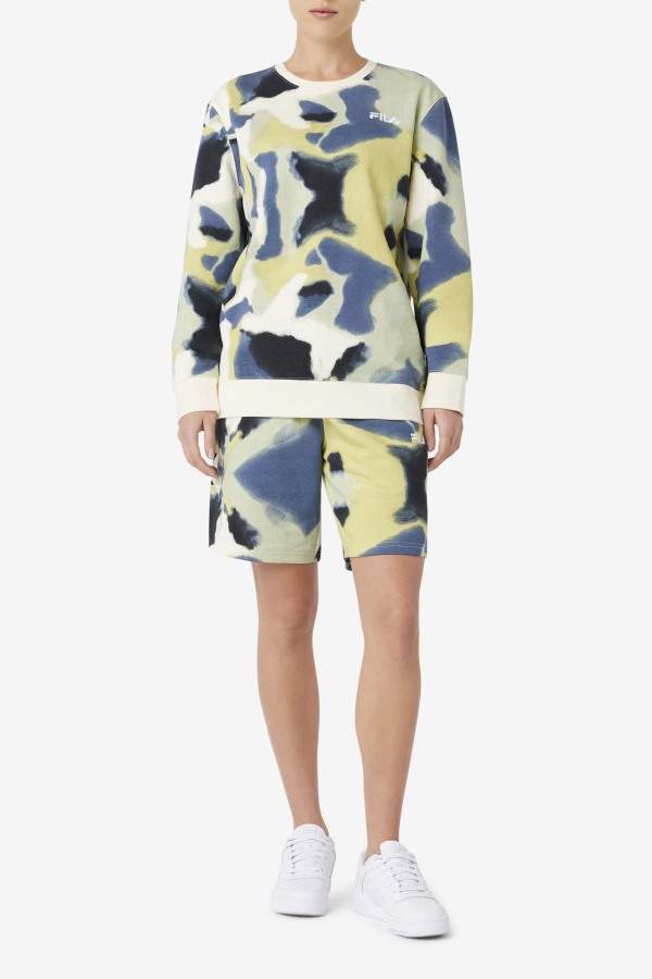 Jael Sweatshirt Fila Outlets Brushstroke Print