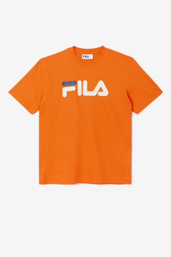 Men's Eagle Tee Cherry Tomato/Stone/Navy Fila Outlets