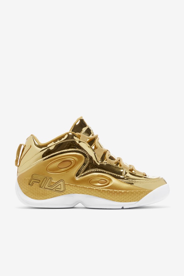 Grant Hill 3 Metallic Fila Outlets Metallic Gold