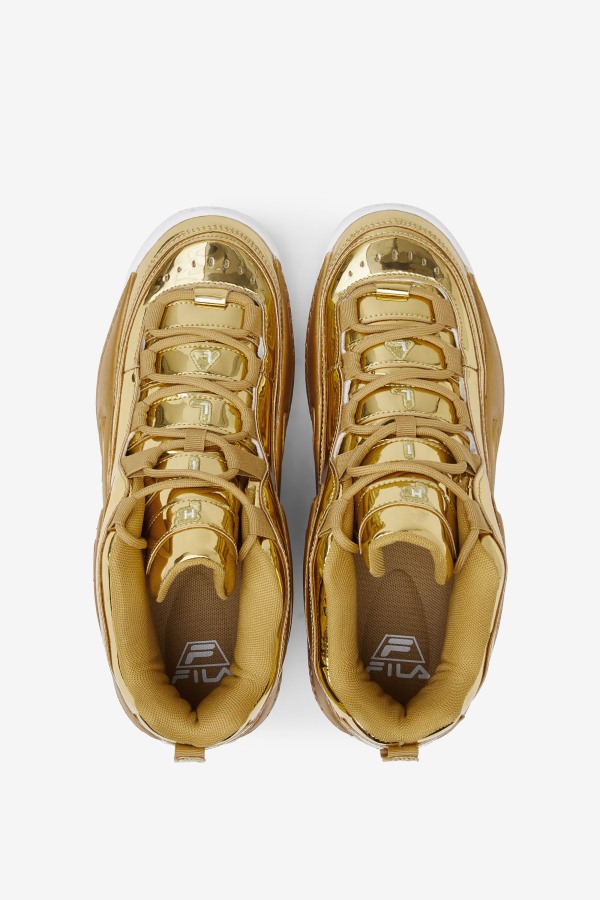 Grant Hill 3 Metallic Fila Outlets Metallic Gold