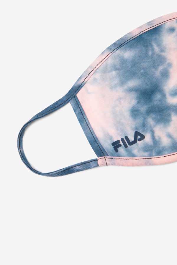 Pink Tye Die Pink Tie Dye Face Mask Fila Outlets