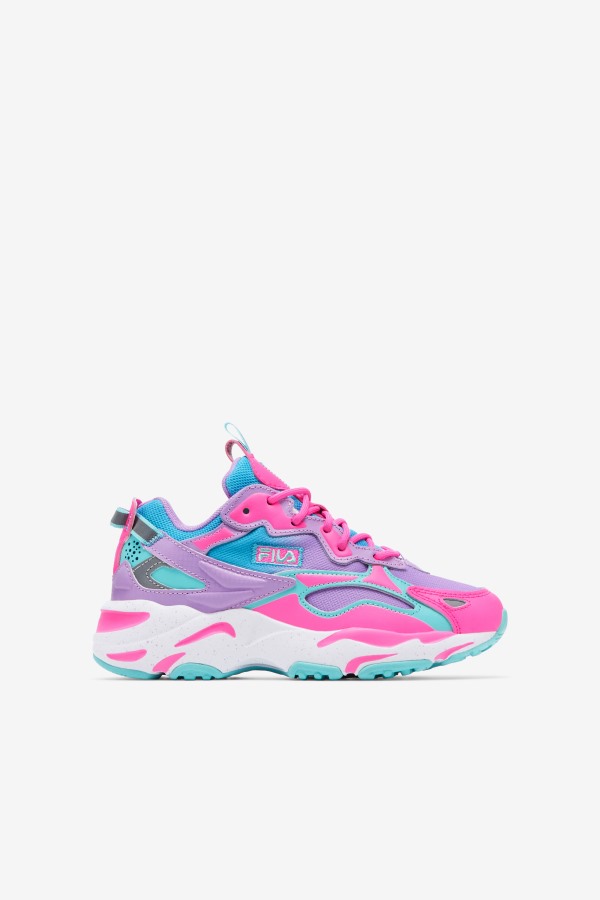 Big Kids' Ray Tracer Apex Blue/Sugar Plum/Crocus Petal Fila Outlets