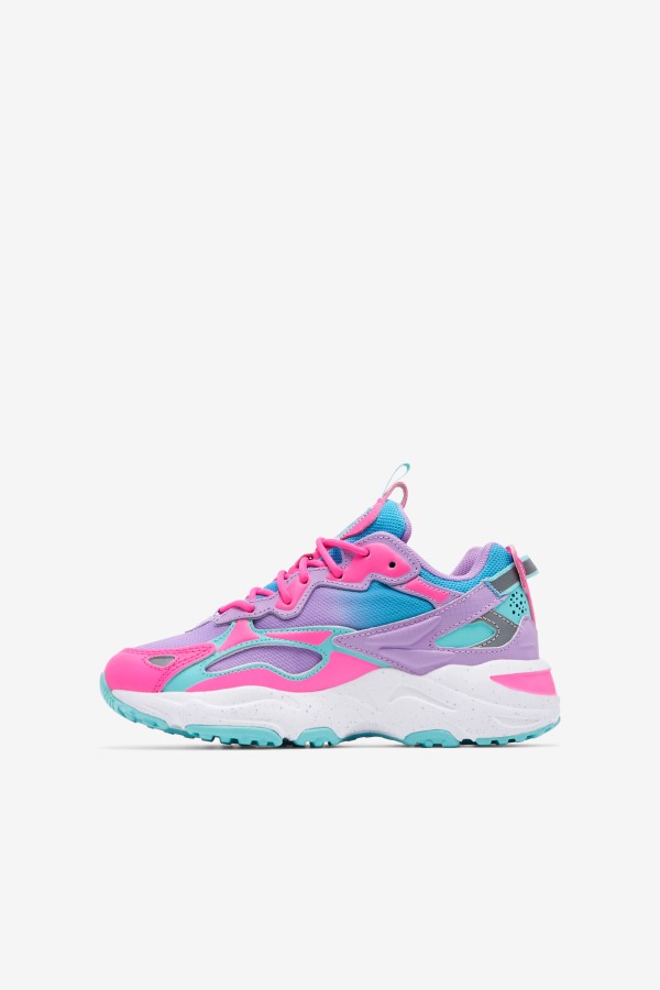 Big Kids\' Ray Tracer Apex Blue/Sugar Plum/Crocus Petal Fila Outlets