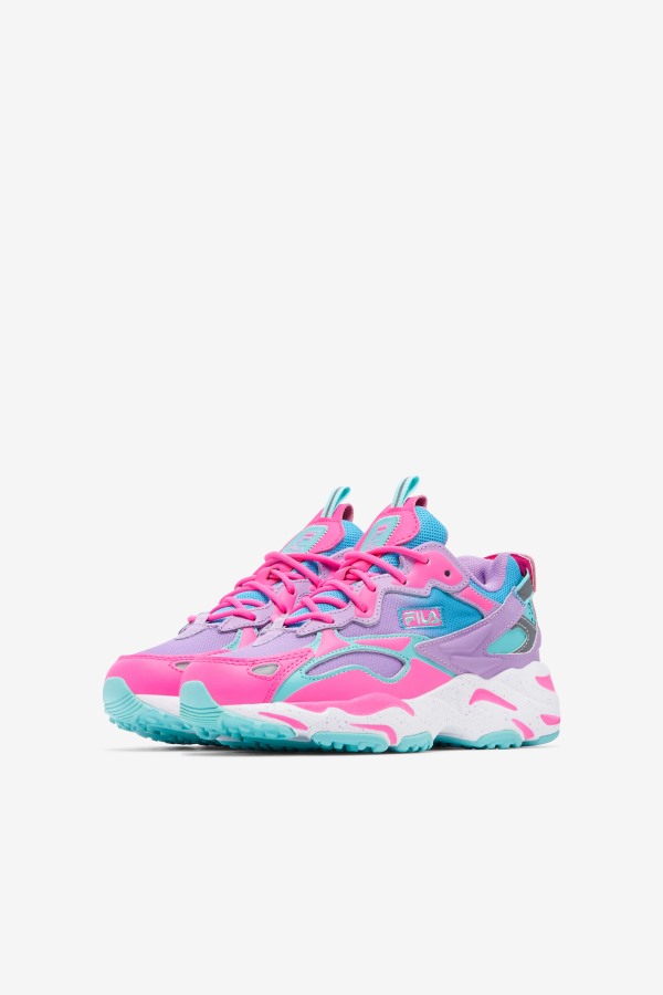 Big Kids\' Ray Tracer Apex Blue/Sugar Plum/Crocus Petal Fila Outlets