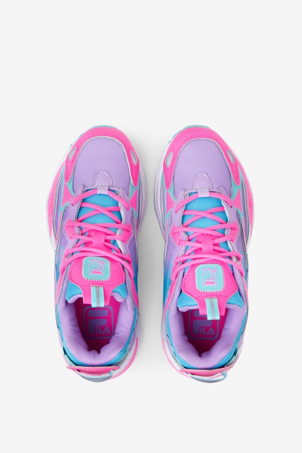 Big Kids\' Ray Tracer Apex Blue/Sugar Plum/Crocus Petal Fila Outlets