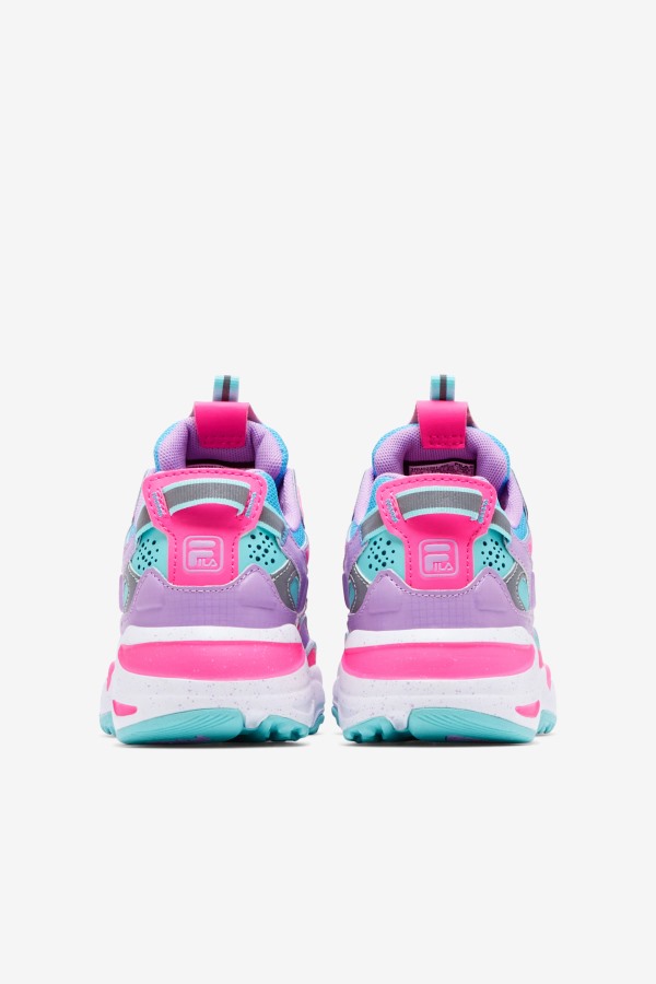 Big Kids\' Ray Tracer Apex Blue/Sugar Plum/Crocus Petal Fila Outlets