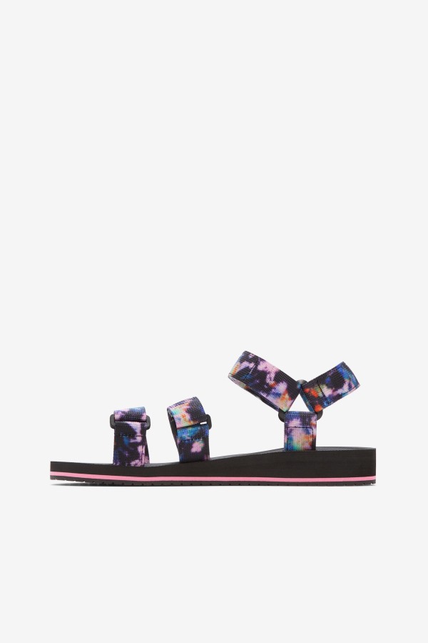 Women\'s Drifter Ts Tie Dye Multi/Black/White Fila Outlets