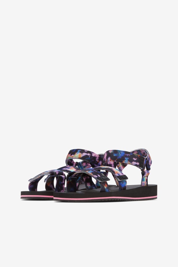 Women\'s Drifter Ts Tie Dye Multi/Black/White Fila Outlets