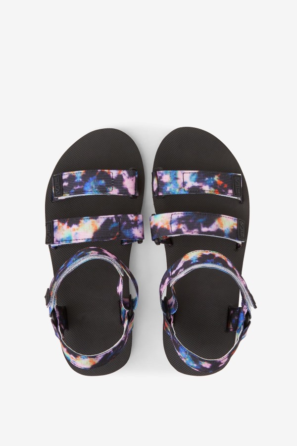 Women\'s Drifter Ts Tie Dye Multi/Black/White Fila Outlets