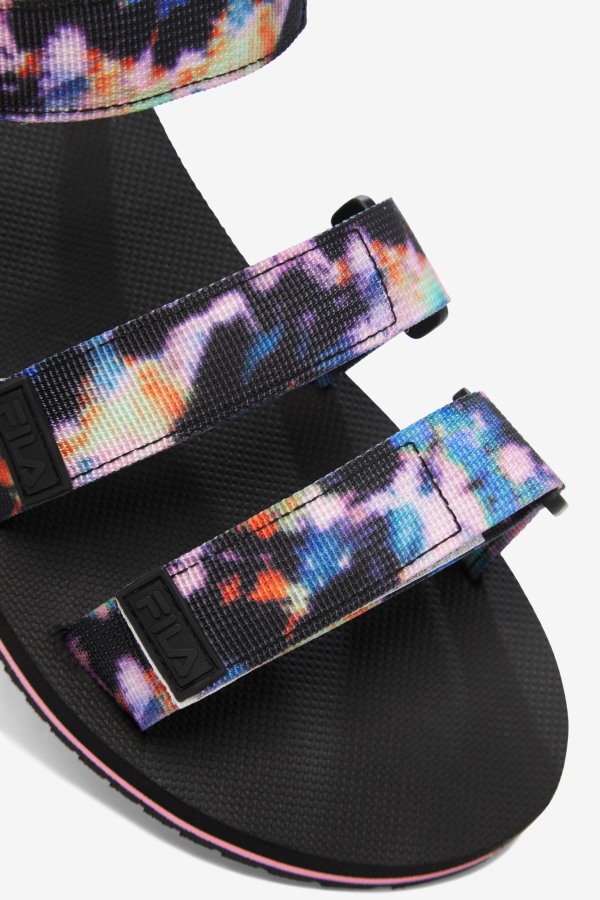Women\'s Drifter Ts Tie Dye Multi/Black/White Fila Outlets