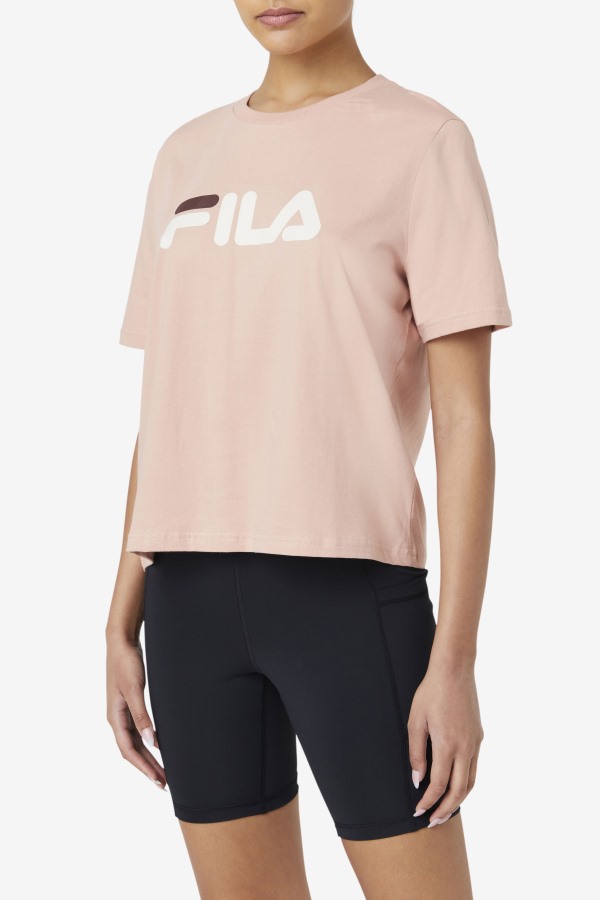 Fila Outlets miss eagle tee Rose/Turtle Dove/Mahaogany
