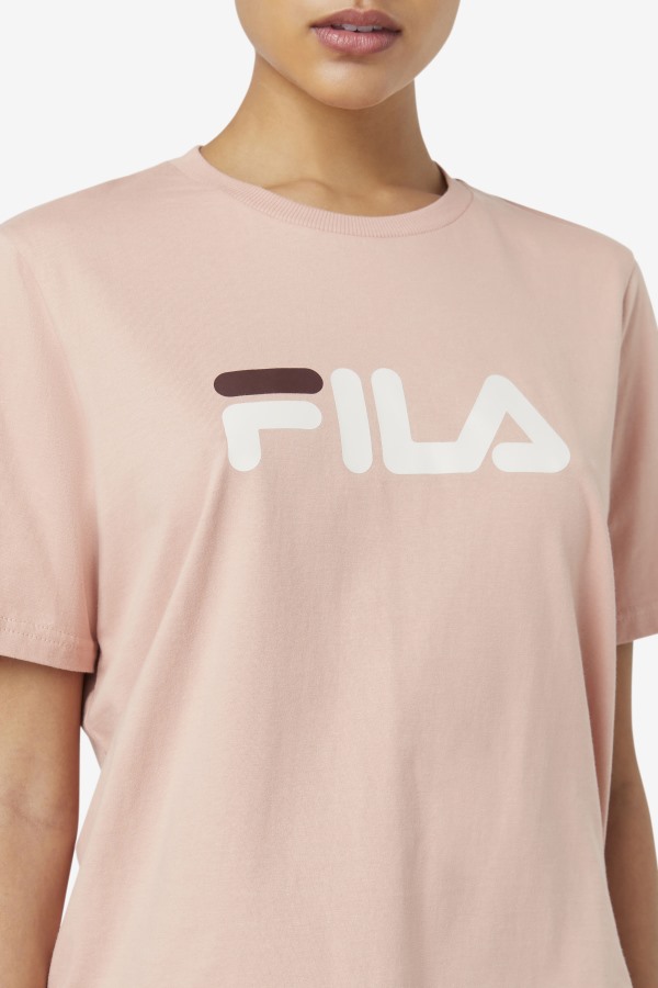 Fila Outlets miss eagle tee Rose/Turtle Dove/Mahaogany