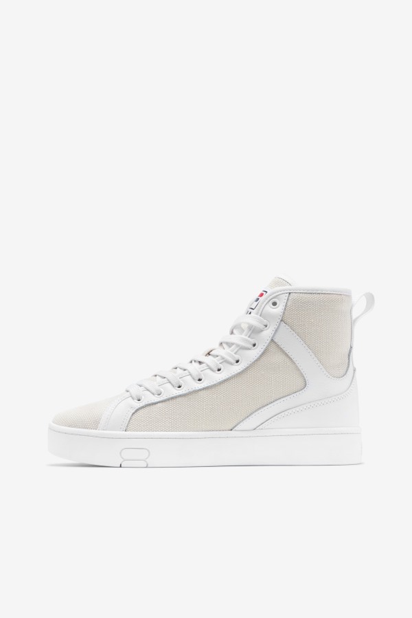 White/Navy/Red Women\'s Madina Fila Outlets