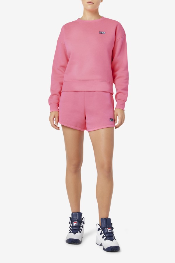Fila Outlets Pink Stina Crew