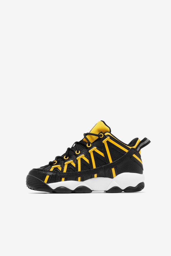 Fila Outlets Big Kids\' Stackhouse Spaghetti Black/Lemon/White