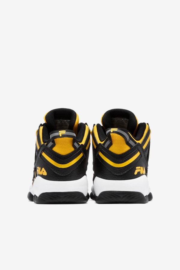 Fila Outlets Big Kids\' Stackhouse Spaghetti Black/Lemon/White