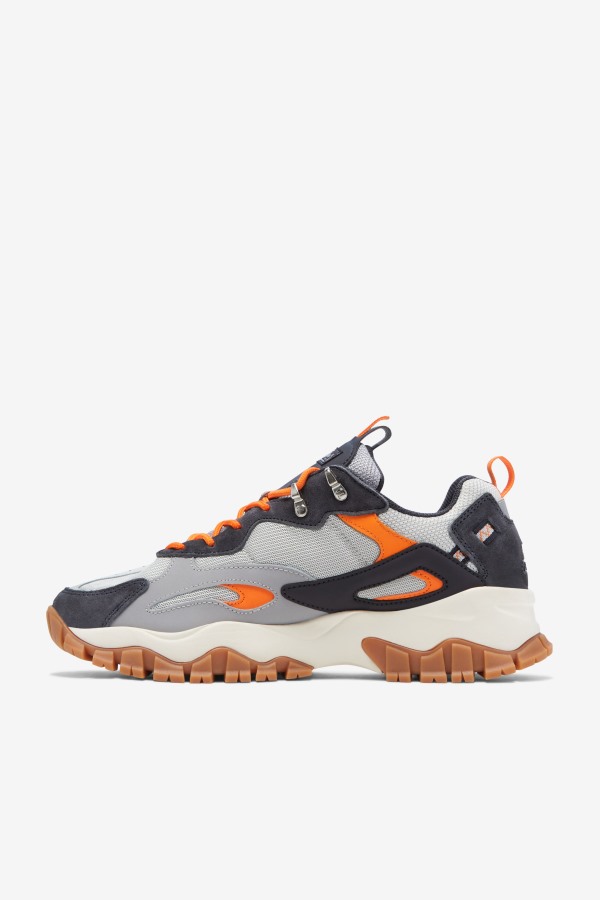Fila Outlets Glacier Gray/Nine Iron/Orange Men\'s Ray Tracer Tr 2