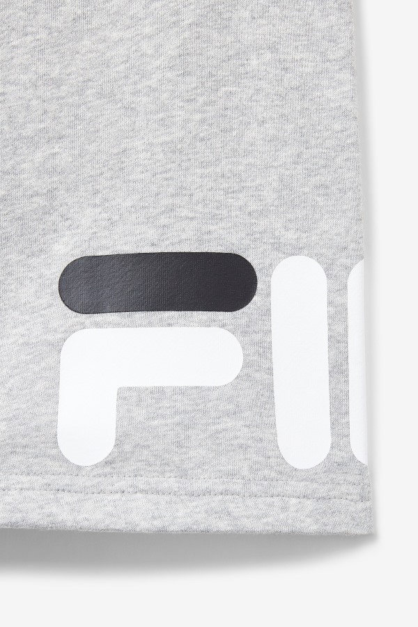 Grey Heather Fila Outlets Zeshawn Short