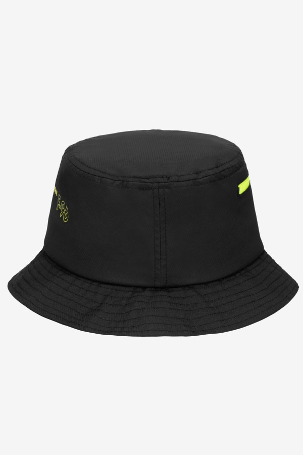 Fila Outlets Black Ripstop Bucket Hat