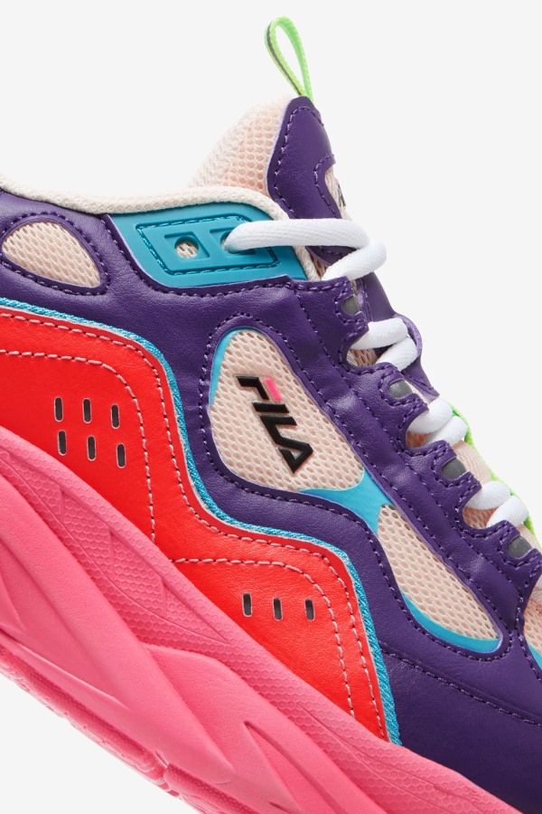 Fila Outlets Ecru/Purple/Camellia Rose Women\'s Trigate