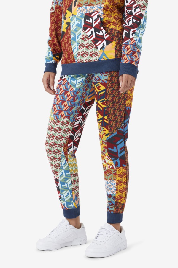 Magdalena Jogger Fila Outlets Ocean/Yellow/White