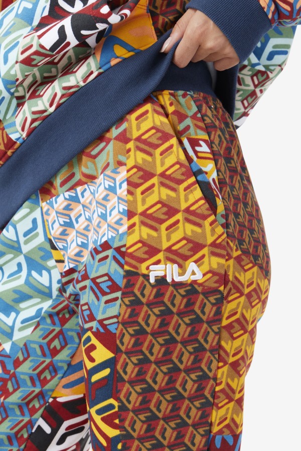 Magdalena Jogger Fila Outlets Ocean/Yellow/White